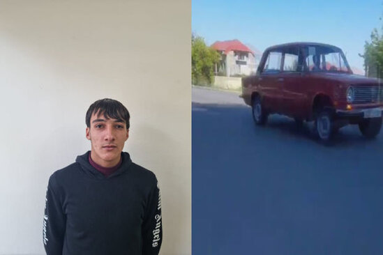Avtoxuliqanlıq görüntülərini sosial şəbəkədə yaydı, həbs olundu - FOTO/VİDEO