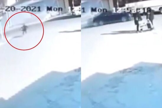 9 yaşlı uşağı avtomobil vurub öldürdü - ANBAAN VİDEO