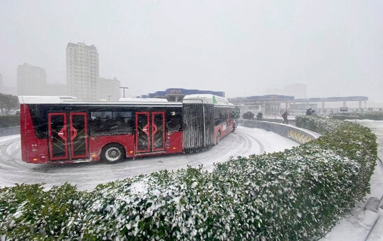 Bəzi yollar buz bağlayacaq - XƏBƏRDARLIQ