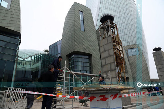 Bakının mərkəzində partlayış: Yaralananlar var - YENİLƏNİB + FOTO/VİDEO