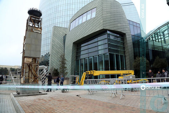 Bakının mərkəzində partlayış: Yaralananlar var - YENİLƏNİB + FOTO/VİDEO