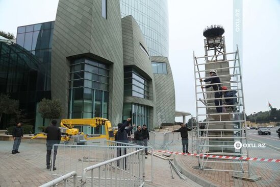 Bakının mərkəzində partlayış: Yaralananlar var - YENİLƏNİB + FOTO/VİDEO