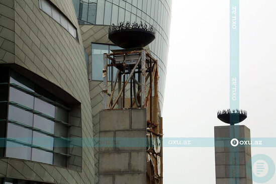 Bakının mərkəzində partlayış: Yaralananlar var - YENİLƏNİB + FOTO/VİDEO