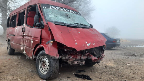 Azərbaycanda dəhşətli qəza: Ölən və xəsarət alanlar var - FOTO