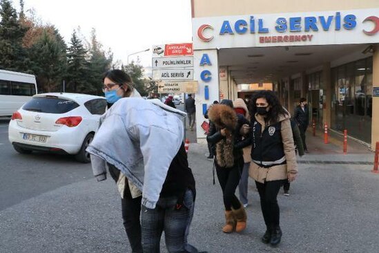 Türkiyədə əxlaqsızlıq edən azərbaycanlı qadınlar saxlanıldı - FOTO