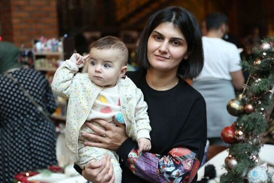 Şəhidin rəssam həyat yoldaşı: "Qızımız atasının doğum günündə dünyaya gəlib" - FOTO