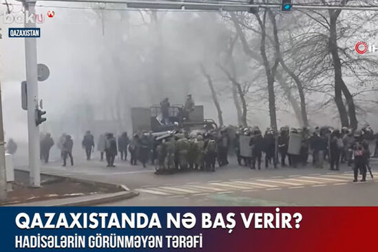 Qazaxıstanda nə baş verir? – VİDEO