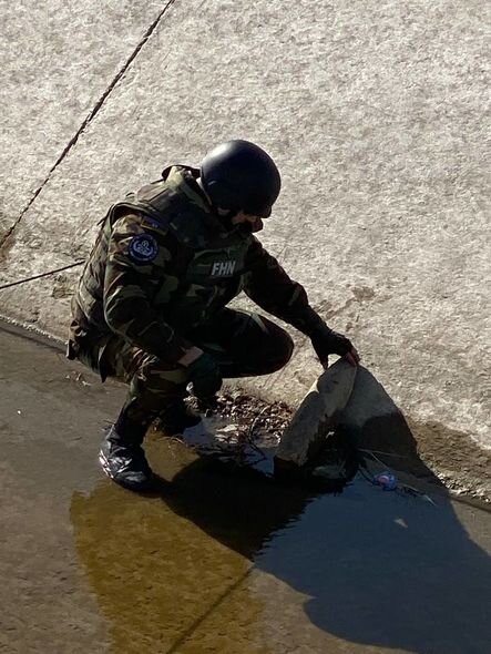 Azərbaycanda kanalda tank və top mərmiləri TAPILDI - FOTO/VİDEO