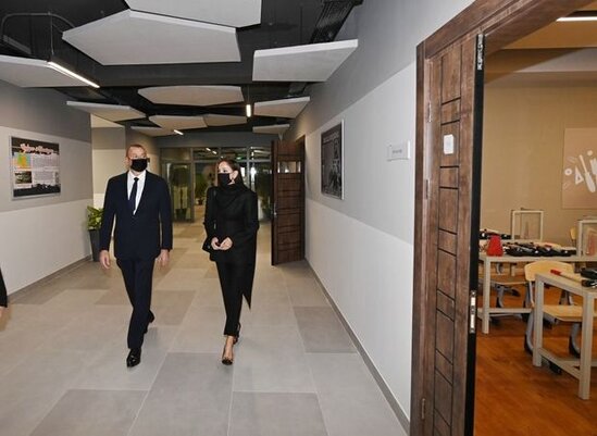 İlham Əliyev və Mehriban Əliyeva yeni kompleksin açılışında - YENİLƏNİB + FOTO/VİDEO