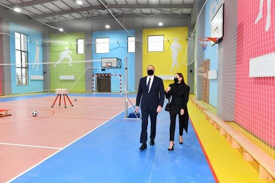 İlham Əliyev və Mehriban Əliyeva yeni kompleksin açılışında - YENİLƏNİB + FOTO/VİDEO