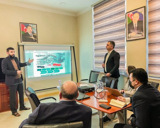 FHN-nin Sənayedə İşlərin Təhlükəsiz Görülməsi və Dağ - mədən Nəzarəti Dövlət Agentliyində görüş keçirilib