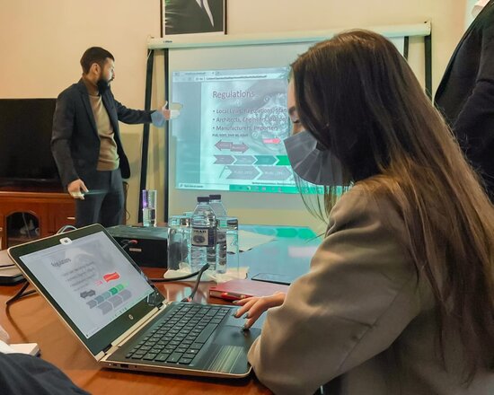 FHN-nin Sənayedə İşlərin Təhlükəsiz Görülməsi və Dağ - mədən Nəzarəti Dövlət Agentliyində görüş keçirilib