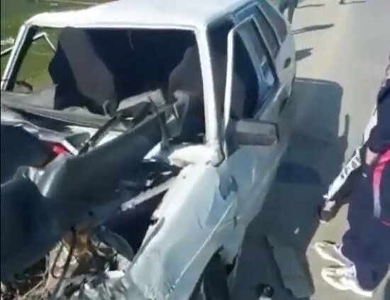 Azərbaycanda dəhşətli qəza: Biri azyaşlı olmaqla, iki nəfər həyatını itirdi - VİDEO