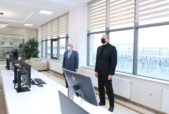 Prezident açılışda - FOTO