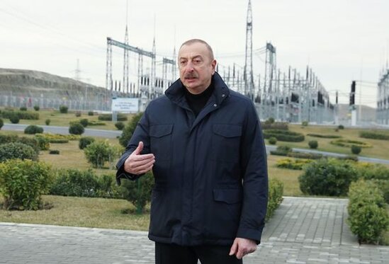 Prezident açılışda - FOTO
