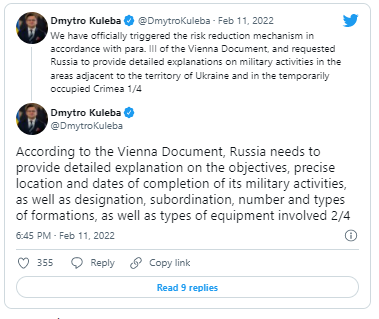 Ukrayna Rusiyaya 48 saat vaxt verdi - FOTO