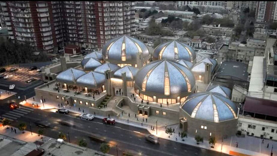 Bakının məşhur "Şərq Bazarı" belə olacaq - FOTOLAR