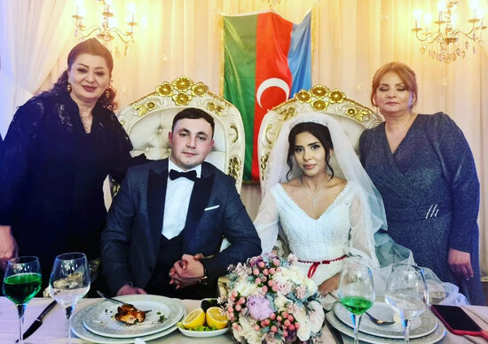 Bir ayağını itirən qazimizin ad günündə toyu oldu - FOTO