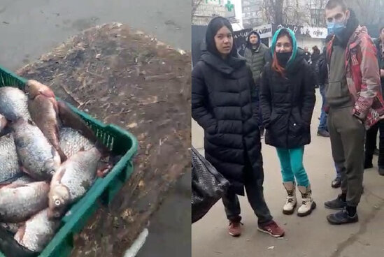 Azərbaycanlı Mişadan Kiyev sakinlərini ŞOKA SALAN ADDIM - VİDEO