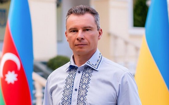 Ukrayna səfiri humanitar yardıma görə Azərbaycana təşəkkür etdi