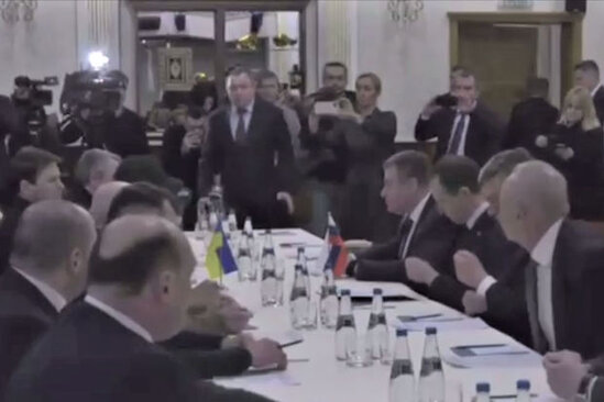 Ukrayna və Rusiya nümayəndə heyətlərinin görüşü başa çatıb - YENİLƏNİB + VİDEO