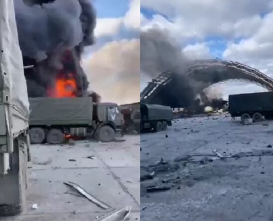 Qostomel aerodromundan SON GÖRÜNTÜLƏR - VİDEO