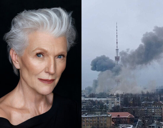 İlon Maskın anası Ukraynada partladılan teleqüllədən yazdı - FOTO