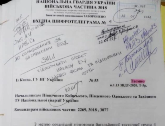 Məxfi sənədlər ifşa olundu: Donbasa hücum edəcəkdilər - FOTO