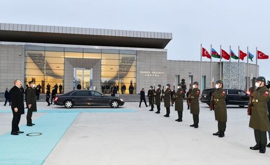 Prezident İlham Əliyevin Türkiyəyə işgüzar səfəri başa çatıb - FOTO