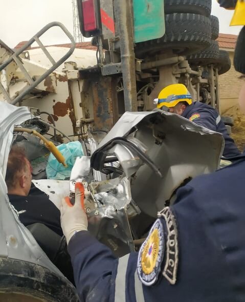 Bakıda dəhşətli qəzanın baş verdiyi yerdən görüntülər - YENİLƏNİB + FOTO/VİDEO