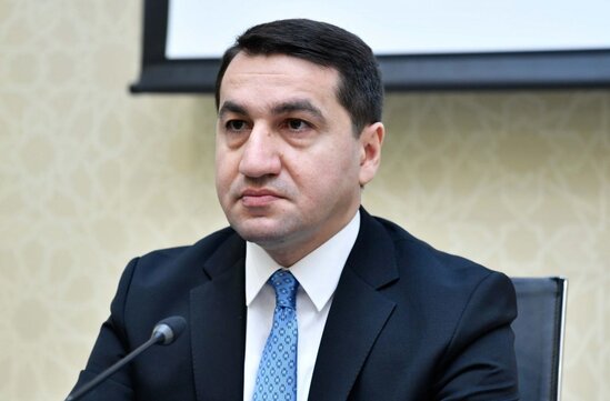 Hikmət Hacıyev Şuşadan maraqlı paylaşım etdi - FOTO