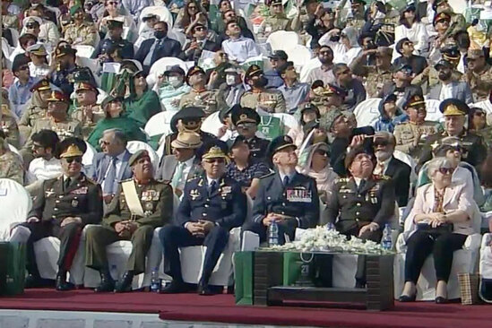 Azərbaycan hərbçiləri Pakistanda hərbi paradda iştirak ediblər - FOTO