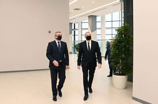 Prezident açılışa qatıldı - FOTOLAR