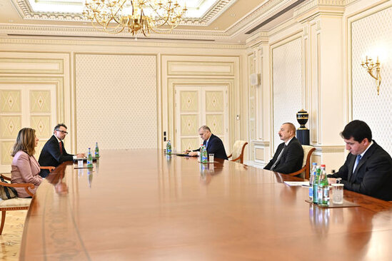 İlham Əliyev İtkin düşmüş şəxslər üzrə Beynəlxalq Komissiyanın baş direktorunu qəbul etdi - YENİLƏNİB