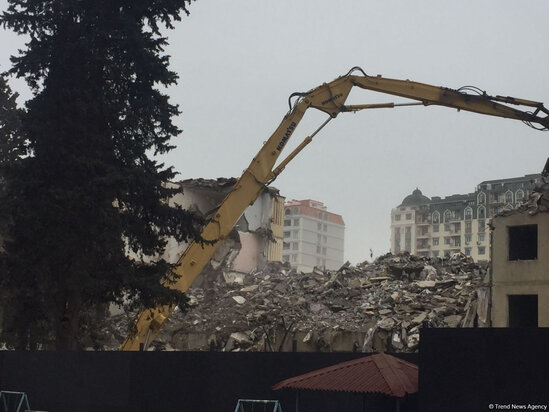 Bakının bu ünvanında evlər sökülür - Sakinlərə ayda 350 AZN kirayə haqqı veriləcək - FOTO