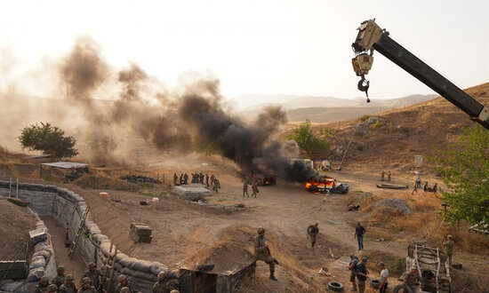 "Fəryad 2" filminin çəkilişlərindən GÖRÜNTÜLƏR - VİDEO