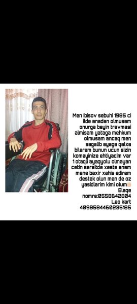 "Müalicə alıb sağalaraq ayağa qalxa bilər" - ONUN YARDIMINIZA EHTİYACI VAR - VİDEO