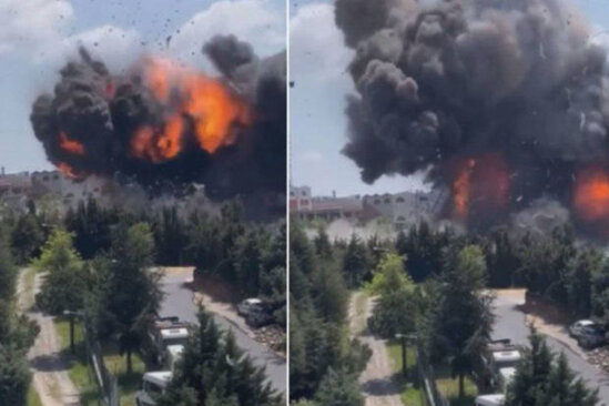 İstanbulda fabrikdə güclü partlayış: Ölən və yaralananlar var - VİDEO