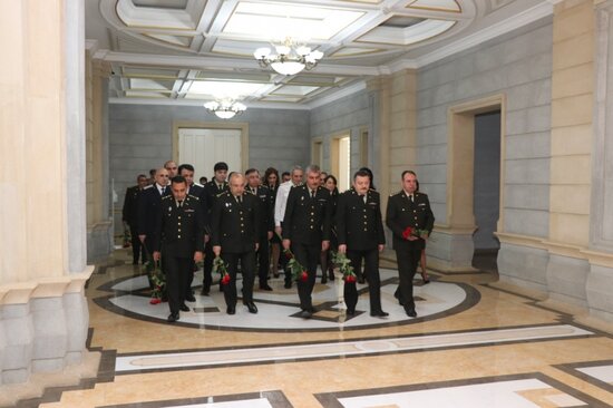 Ümummilli lider Heydər Əliyevin anadan olmasının 99-cu ildönümü münasibətilə Hərbi Prokurorluqda tədbir keçirilib