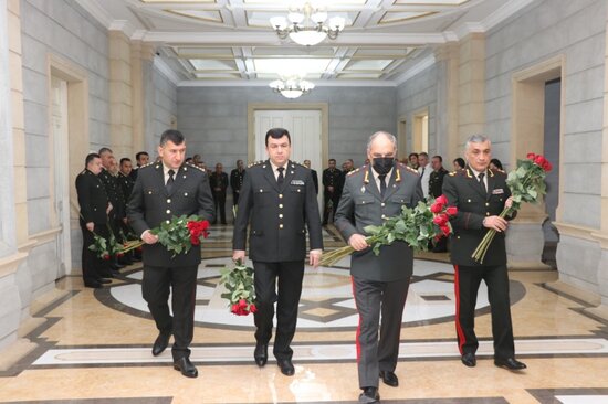 Ümummilli lider Heydər Əliyevin anadan olmasının 99-cu ildönümü münasibətilə Hərbi Prokurorluqda tədbir keçirilib
