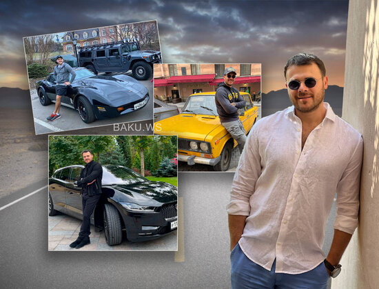 Emin Ağalarovun bahalı, lüks və retro AVTOMOBİLLƏRİNİN GÖRÜNTÜLƏRİ - FOTO