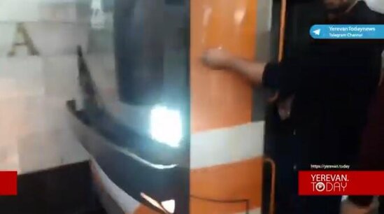 İrəvanda separatçıların əski parçası belə söküldü - Video