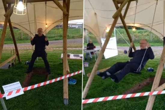 36 saat yelləncəkdə yellənib Ginnesin Rekordlar kitabına düşdü - VİDEO