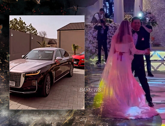 Azərbaycanlı müğənninin təmtəraqlı toyundan GÖRÜNTÜLƏR - FOTO/VİDEO