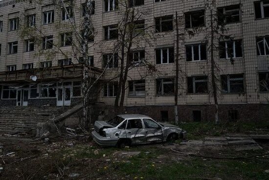 Buça və İrpen işğaldan bir neçə həftə sonra: Fransız jurnalistdən təsirli görüntülər - FOTO