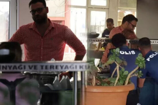 Antalyada əlində bıçaq olan qadın hoteli yandırmaq istədi - VİDEO/FOTO