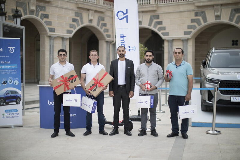 "Badamlı 75 il" stimullaşdırıcı tirajlı lotereya kampaniyası - 1-ci mərhələ, 1-ci tiraj - FOTO