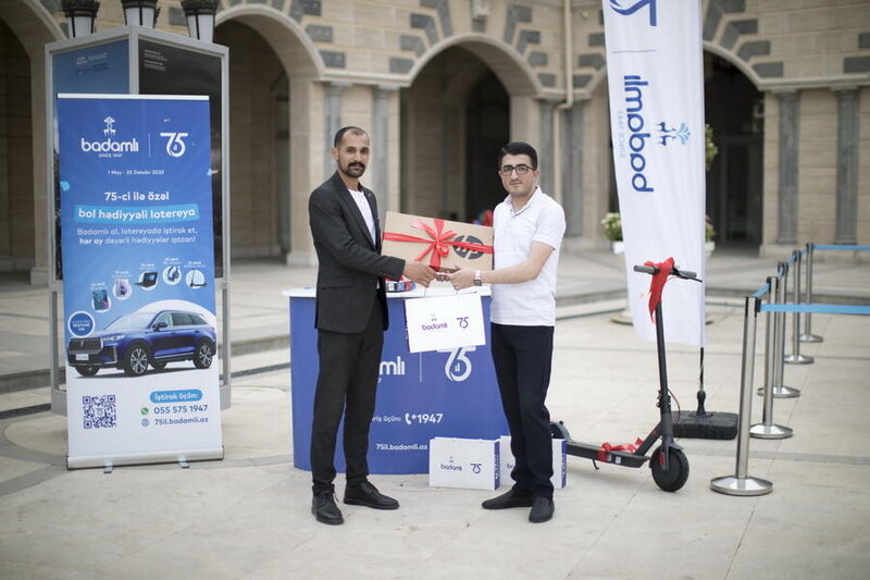 "Badamlı 75 il" stimullaşdırıcı tirajlı lotereya kampaniyası - 1-ci mərhələ, 1-ci tiraj - FOTO