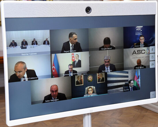 Baş nazir Əli Əsədov iclas keçirdi - FOTO