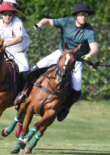 Şahzadə Harri hər kəsin gözü qarşısında atdan yıxıldı - FOTO